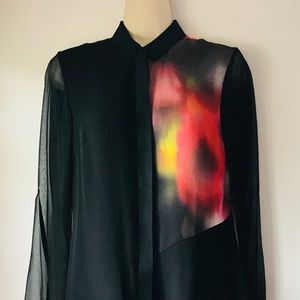 Stunning Elie Tahari 100% Silk Blouse